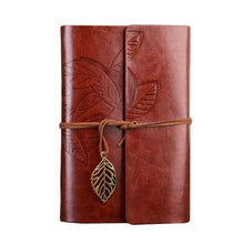 Load image into Gallery viewer, Vintage PU Leather Diary Notebook Journal Retro Book Traveler Planners Office School Supplies