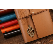 Load image into Gallery viewer, Vintage PU Leather Diary Notebook Journal Retro Book Traveler Planners Office School Supplies