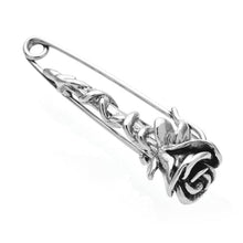 Load image into Gallery viewer, Vintage Rose-flower Safety Pins For Women Men Classic Suits Scarf Trousers Brooches Gifts Jewelry Making Charms Findings Supplies Crafting Safety Pins
