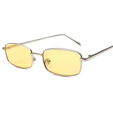 Load image into Gallery viewer, Vintage Slender Square Sunglasses Classic Small Frame New Square Shape Sunglasses For Men In High-quality Metal Frame Sunglasses For Men New Vintage Sunglasses