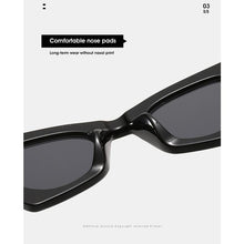 Load image into Gallery viewer, Vintage Square Cat Eye Sunglasses Women Retro Trendy Cat eye Sunglasses Classic Fashionable , Decent Personality & Wind Sunglasses In Retro Box Trending Street Style Sunglasses For Men & Women