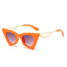 Load image into Gallery viewer, Vintage Square Cat Eye Sunglasses Women Retro Trendy Cat eye Sunglasses Classic Fashionable , Decent Personality & Wind Sunglasses In Retro Box Trending Street Style Sunglasses For Men & Women