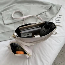 Load image into Gallery viewer, Vintage Style Fashionable Women's bucket bag Stone Pattern Shoulder Bag For Ladies Diagonal Female Bag