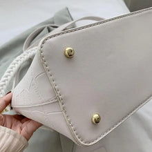 Load image into Gallery viewer, Vintage Style Fashionable Women's bucket bag Stone Pattern Shoulder Bag For Ladies Diagonal Female Bag