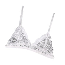 Load image into Gallery viewer, Vintage Style Women's Thin Bra Without Chest Pad Fashionable Sexy Lace Bra Back Buckle Tube Top Women's Underwear Summer Clothes