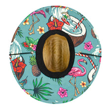 Load image into Gallery viewer, Peter Grimm Waikiki - Rye Straw Lifeguard Hat