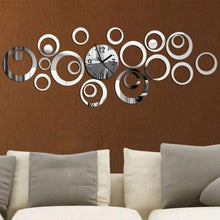 Load image into Gallery viewer, Wall Clock 3D Quartz Acrylic Mirror Acrylic Bubble Circle Mute Stylish and Interesting Decorative Wall Clock Creative Decoration Gift Modern Watch Living Room Decoration