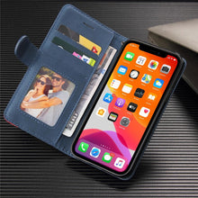 Load image into Gallery viewer, Wallet with Credit Card Holder Stand Women Men Leather Flip Case Folding Cover For Redmi 9T Case Leather Wallet Flip Cover Redmi 9T Phone Case For Xiaomi Redmi 9 T 9A 9C 8 8A 10 5G Note 10 11 Pro 11s 9s 10s Case