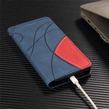 Load image into Gallery viewer, Wallet with Credit Card Holder Stand Women Men Leather Flip Case Folding Cover For Redmi 9T Case Leather Wallet Flip Cover Redmi 9T Phone Case For Xiaomi Redmi 9 T 9A 9C 8 8A 10 5G Note 10 11 Pro 11s 9s 10s Case