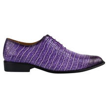 Load image into Gallery viewer, Walter Small Croco Leather Lace up Oxford Dress shoes