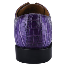 Load image into Gallery viewer, Walter Small Croco Leather Lace up Oxford Dress shoes