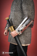 Load image into Gallery viewer, Viking Bracers 1,6mm Polished