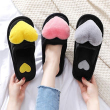 Load image into Gallery viewer, Warm Fluffy Slippers Women Faux Fur Slipper Indoor Floor Slides Flat Soft Furry House Warm Comfortable Fuzzy Furry Bedroom Slippers Indoor Cozy Memory Foam Anti-Slip Flip Flops