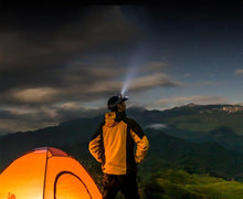 Load image into Gallery viewer, Waterproof 2 Light Mode USB LED Headlight With Magnet Rechargeable Headlamp Built-in 18650 Battery Flashlight COB Work Light For Outdoor Camping Cycling Fishing Headlamp Flashlight