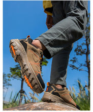 Load image into Gallery viewer, Waterproof Hiking Boots Mens Casual Shoes Walking Climbing Hiking Mountain Sport Boots Hunting Mens Slip-Resistant Climbing Shoes Lightweight Walking Shoes