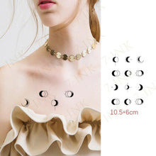 Load image into Gallery viewer, Waterproof Temporary Tattoo Lavender Stickers Butterfly Flower Luxury Small Tattoo For Body Arm