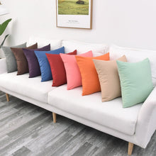Load image into Gallery viewer, Waterproof Throw Pillow Covers Solid Nordic Cushion Cover Decorative Outdoor Solid Throw Pillow Covers Linen Garden Farmhouse Cushion Cases Home Decor Pillow Case For Couch Bed Balcony