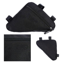 Load image into Gallery viewer, Waterproof Triangle Cycling Bicycle Bags Front Tube Frame Bag Mountain Bike Triangle Pouch Frame Holder Bag Bike Storage Frame Bag Bicycle Front Tube Triangle Water Resistant Cycling Pack Strap On Pouch Bike Accessories Tool Accessible Storage Bag