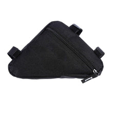 Load image into Gallery viewer, Waterproof Triangle Cycling Bicycle Bags Front Tube Frame Bag Mountain Bike Triangle Pouch Frame Holder Bag Bike Storage Frame Bag Bicycle Front Tube Triangle Water Resistant Cycling Pack Strap On Pouch Bike Accessories Tool Accessible Storage Bag