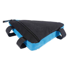 Load image into Gallery viewer, Waterproof Triangle Cycling Bicycle Bags Front Tube Frame Bag Mountain Bike Triangle Pouch Frame Holder Bag Bike Storage Frame Bag Bicycle Front Tube Triangle Water Resistant Cycling Pack Strap On Pouch Bike Accessories Tool Accessible Storage Bag