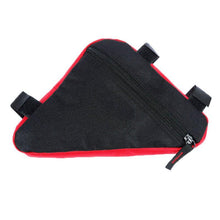 Load image into Gallery viewer, Waterproof Triangle Cycling Bicycle Bags Front Tube Frame Bag Mountain Bike Triangle Pouch Frame Holder Bag Bike Storage Frame Bag Bicycle Front Tube Triangle Water Resistant Cycling Pack Strap On Pouch Bike Accessories Tool Accessible Storage Bag