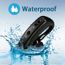 Load image into Gallery viewer, Waterproof Wireless Bluetooth Handsfree Earphone Single Headphone Elegant Black Design Comfortable Long Wireless Range Headset Business Office Earbud With Microphone Waterproof Loud Voice Sport Earphones