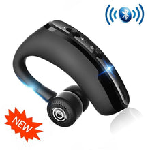 Load image into Gallery viewer, Waterproof Wireless Bluetooth Handsfree Earphone Single Headphone Elegant Black Design Comfortable Long Wireless Range Headset Business Office Earbud With Microphone Waterproof Loud Voice Sport Earphones