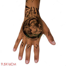 Load image into Gallery viewer, Waterproof Womens Temporary Sticker Tattoo Flower Rose Realistic Sketches For Arm Hand