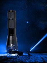 Load image into Gallery viewer, Waterproof Z45 Led Flashlight Ultra Bright Waterproof MINI Torch T6/L2/V6 zoomable 5 Modes 18650 rechargeable Battery for camping tactica Led Mini Water-Resistant Torch Light For Indoor & Outdoor Camping Hiking Accessories Gear