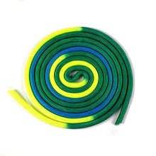 Load image into Gallery viewer, Wear-resistant Yoga Competition Jump Rope Training Exercise Fitness Indoor Outdoor Artistic Gymnastics Rainbow Color Rhythmic Gymnastics Arts Rope Solid Training Rope For Professional Competition Home Fitness