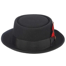 Load image into Gallery viewer, Scala Encore - Structured Wool Felt Pork Pie Hat