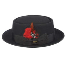 Load image into Gallery viewer, Scala Encore - Structured Wool Felt Pork Pie Hat