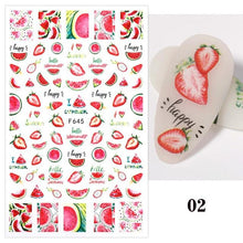 Load image into Gallery viewer, White Embossed Flower Lace Sticker Decal Wedding Nail Art Designs Floral Butterfly Japanese Manicures Nail Decoration Metallic Curve Strip Line Nail Decal Self-Adhesive 3D Wave Design Decoration for Women Girls Adhesive Striping Tape Nail Art Stickers