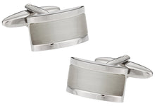 Load image into Gallery viewer, White Glass Cufflinks