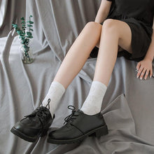 Load image into Gallery viewer, White Lace Socks Women Heart Bowknot Cotton Socks Femme Sweet Socks Ankle Socks Dress Socks For Women