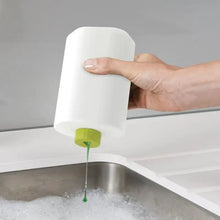 Load image into Gallery viewer, White Smart Kitchen Soap Dispenser Bathroom Accessories Liquid Soap Dispenser Simple Storage Box With Tank 3 IN 1 Cleaning Sponge Brush Holder Soap Pump Kitchen Gadgets