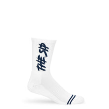 Load image into Gallery viewer, White The Sip Casual Crew Socks