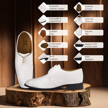 Load image into Gallery viewer, Casanova Leather Oxford Style Dress Shoes