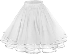 Load image into Gallery viewer, Three-Layer Ribbon Grenadine Soft Girl Skirt - # GIAA23710003