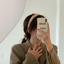 Load image into Gallery viewer, Wide-brimmed Fabric Hairband Women Wild Go Out Sweet Headband Press Hair Hairband Headband Gorgeous Hair Accessories For Women