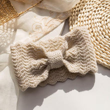 Load image into Gallery viewer, Wide Knitted Headband Bows Knotted Winter Women Turban Hair Accessories For Girls Lady Soft Knitting Winter Headbands Gorgeous Hair Accessories For Women