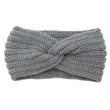 Load image into Gallery viewer, Wide Knitted Headband Bows Knotted Winter Women Turban Hair Accessories For Girls Lady Soft Knitting Winter Headbands Gorgeous Hair Accessories For Women
