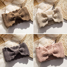 Load image into Gallery viewer, Wide Knitted Headband Bows Knotted Winter Women Turban Hair Accessories For Girls Lady Soft Knitting Winter Headbands Gorgeous Hair Accessories For Women