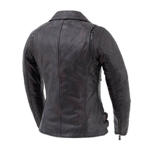 Load image into Gallery viewer, Wildside - Women's Motorcycle Leather Jacket