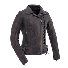 Load image into Gallery viewer, Wildside - Women's Motorcycle Leather Jacket