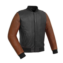 Load image into Gallery viewer, Willie Men's Motorcycle Leather Jacket