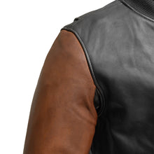 Load image into Gallery viewer, Willie Men's Motorcycle Leather Jacket