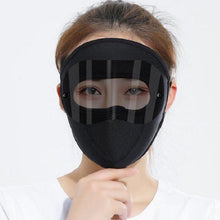 Load image into Gallery viewer, Windproof Anti Dust Face Mask Cycling Ski Breathable Masks Fleece Face Shield Hood Caps with HD Goggles Cycling Cap Balaclava Skating Hat Motorbike Biker Racing Breather Mask Tactical Airsoft Cap Scarf Mask Ski Hat Spring Summer For Men Women