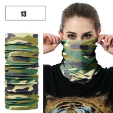 Load image into Gallery viewer, Windproof Head Scarves Neck Warmer Cycling Camping Hiking Men Women Fashion Magic Scarves Turban Outdoor Headband Bandanas Washable Cloth Bandanas Women Men Neck Gaiter Cover Turban Multipurpose Balaclava Elastic UV Face Shields for Women