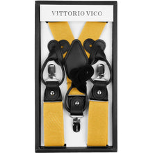 Load image into Gallery viewer, Vittorio Farina Men's Vibrant Colorful Convertible Suspender